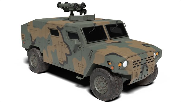 3D Military Vehicle K-151