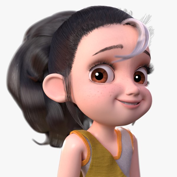 tory girl 3D model