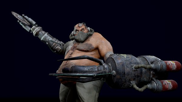 Apocalypse man 3D model