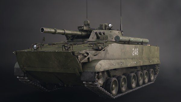 russian armored pbr 3D model