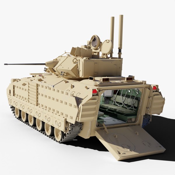 M2 Bradley IFV with full Interior 3D model