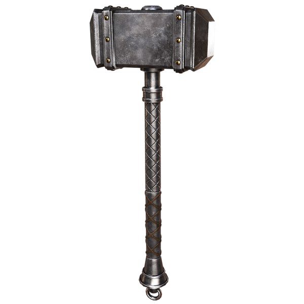 gameready battle hammer 3D model