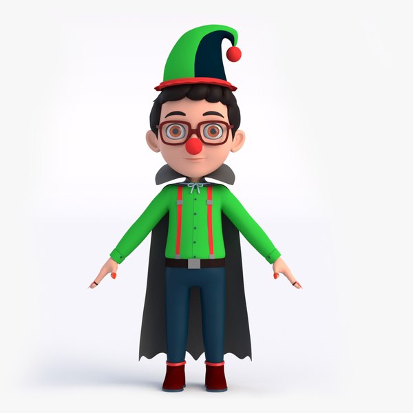 Joker boy 3D model