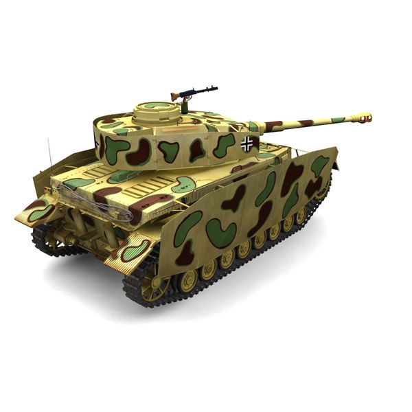 panzer iv h sd 3d model