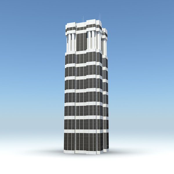 3d skyscraper 17 day night