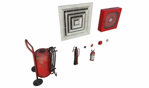 3D Fire Fighting Assets