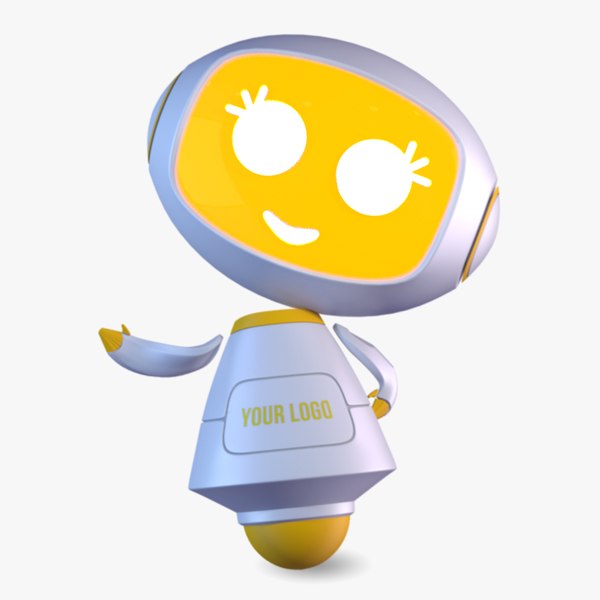 3D Robot Cartoon model