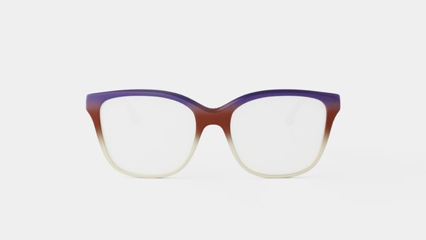 3D Victoria Beckham - VB2608 219 Glasses model