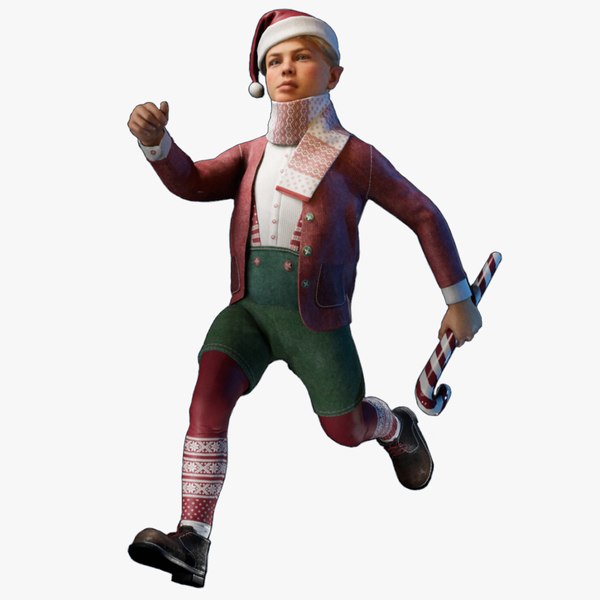 3D Christmas Elf