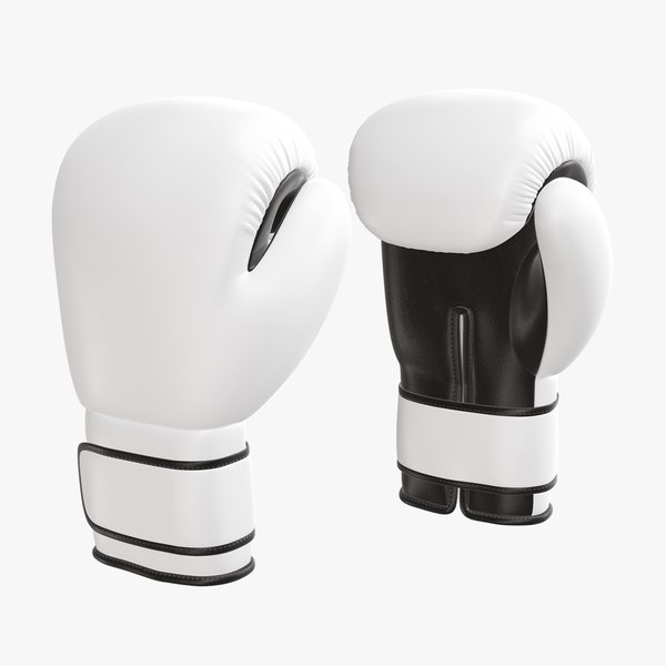 boxing leather glove 3D model