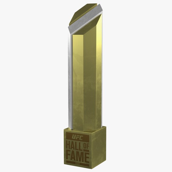 UFC Hall of Fame Trophy 3D model