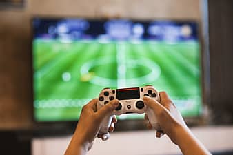 activity, adult, device, electronics, equipment, football game, time, fun, game, gaming, hands