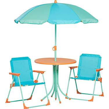 Patio Premier 6 Pieces Folding Dining Set, Patio Furniture set with Umbrella,  Outdoor Dinning Set for Park, Backyard, Pool - Walmart.com